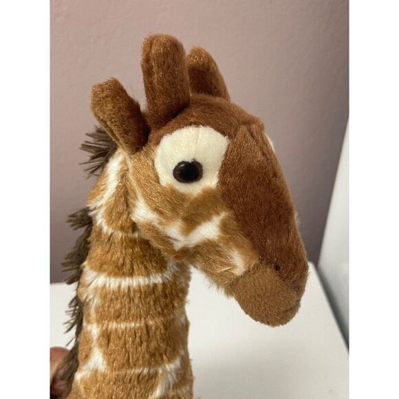 Adventure  Planet Giraffe Plush Toy 15” Posable Stuffed Animal - Picture 8 of 10
